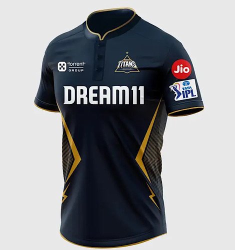 Gujarat Titans Official Men’s Replica Jersey (2025) - View 4