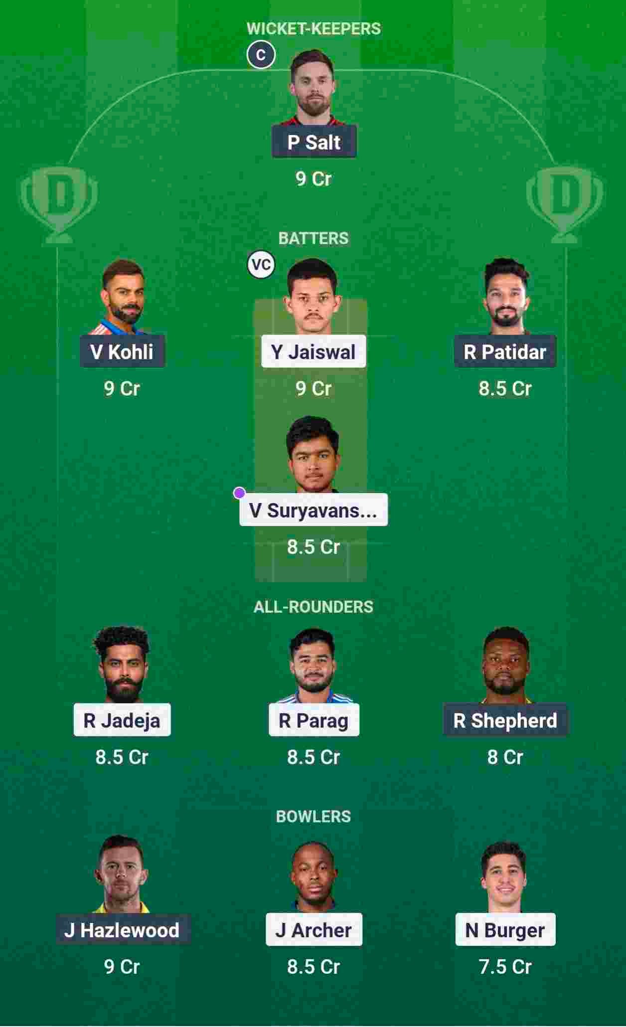 Match Prediction Team