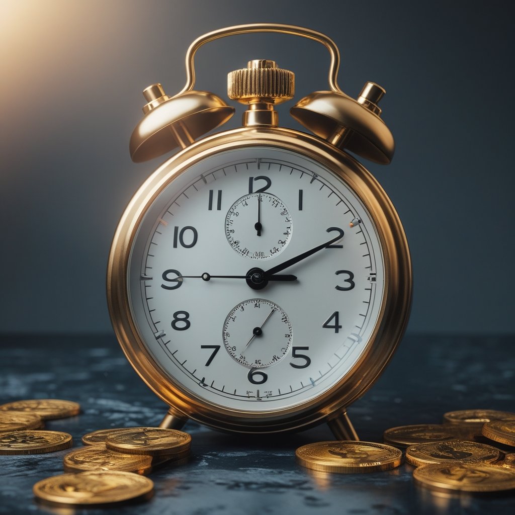 Best Crypto Presale 2025: a stopwatch showing decreasing prices as time passes