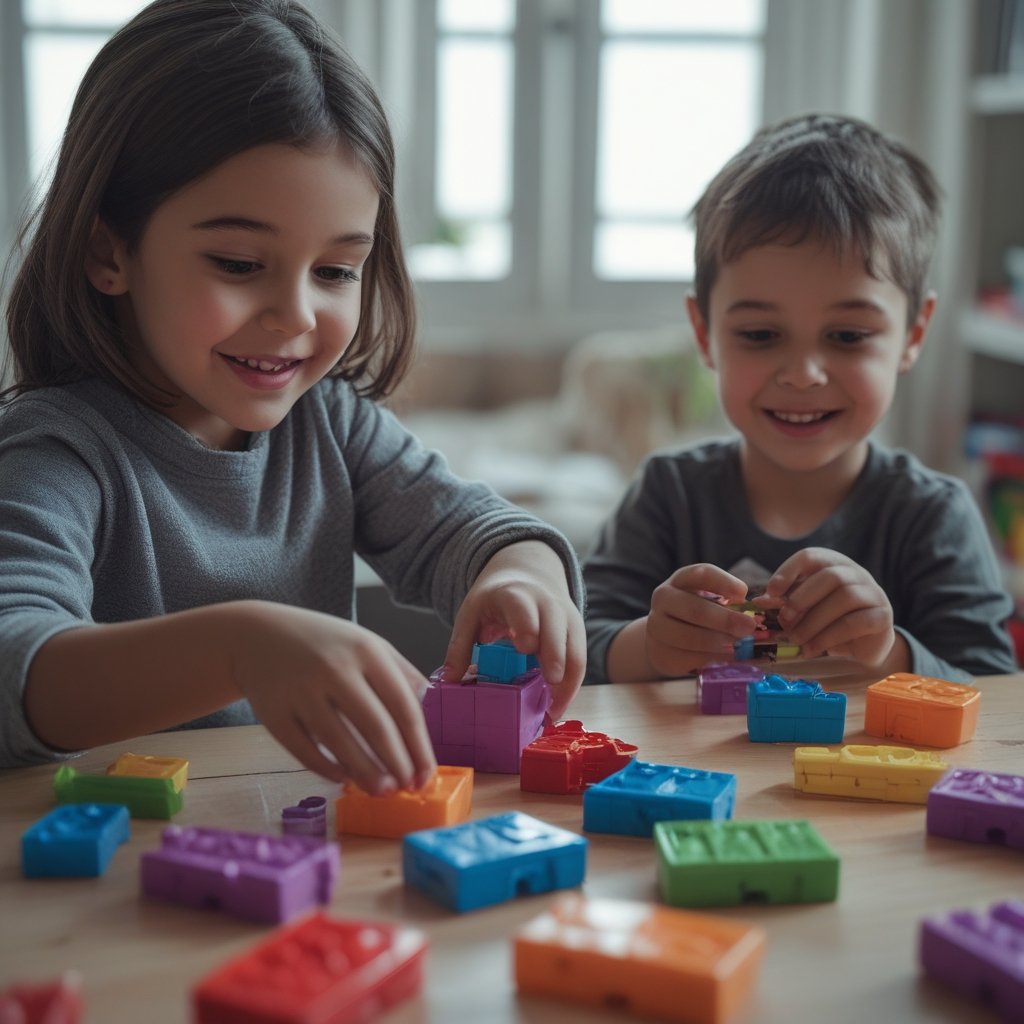 Bitcoin ETF Outflows: kids trading toys with happy faces
