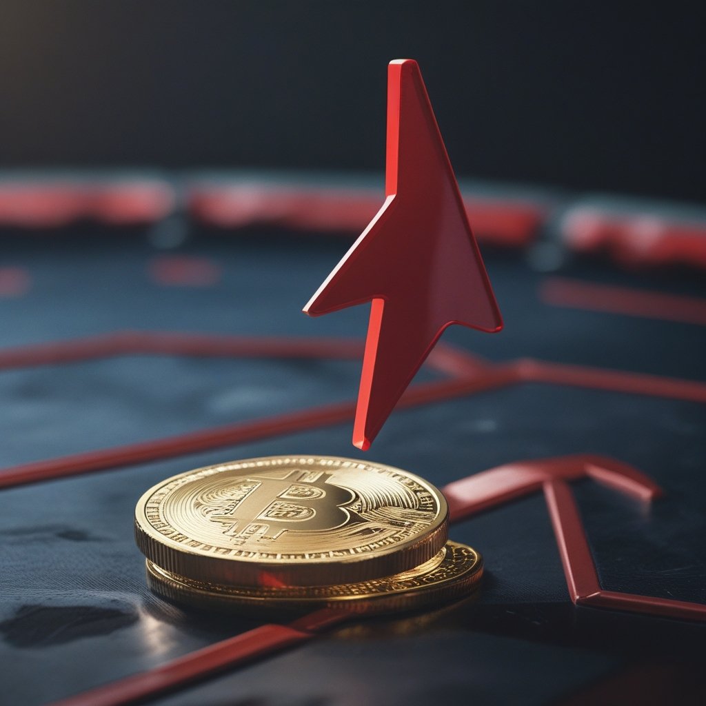 Bounce Zone Broken: A red arrow pointing down on a coin bouncing on a trampoline