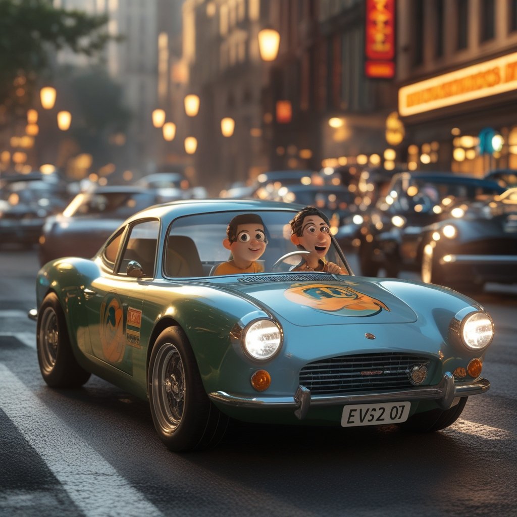 EV2 cryptocurrency: a simple description of kids racing cartoon cars