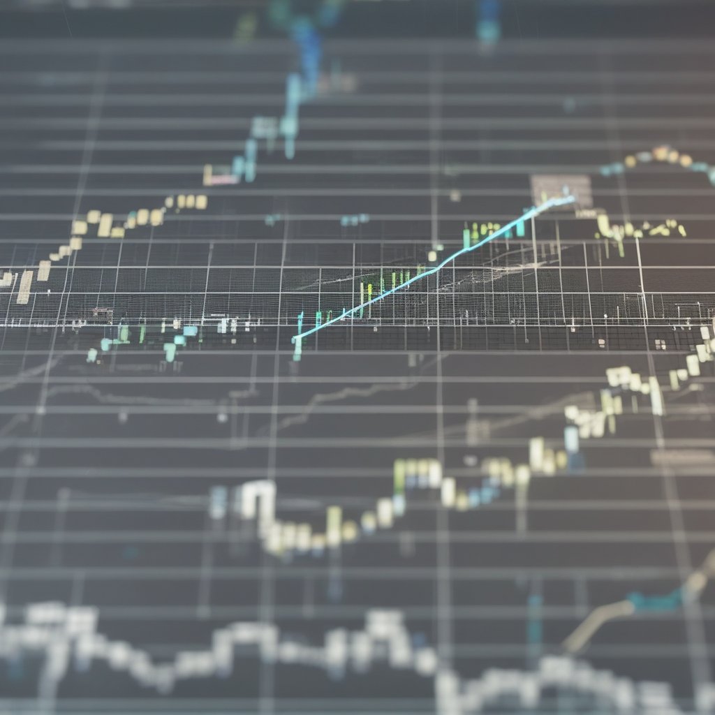 Ether price drop: a chart showing prices going down and then up again