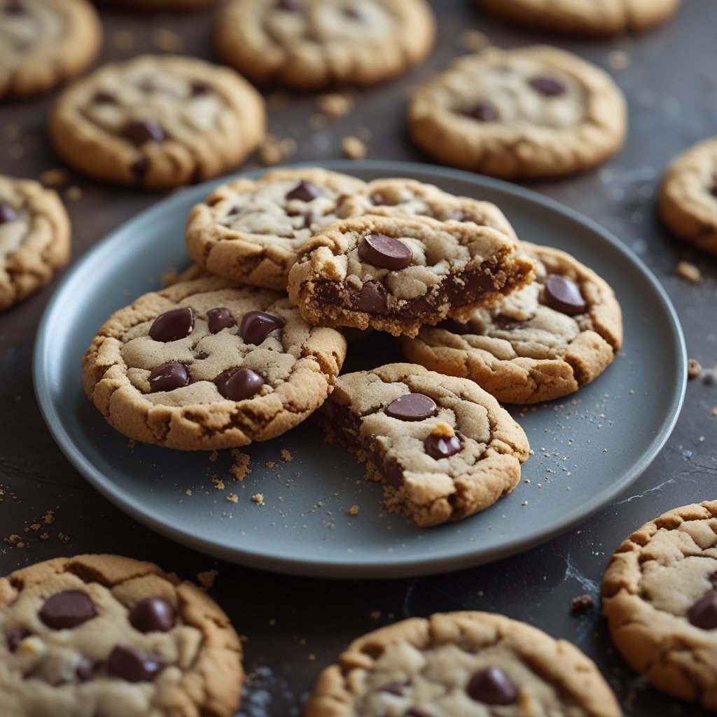 XRP Top-Four Status: A plate of cookies with fewer bites taken out