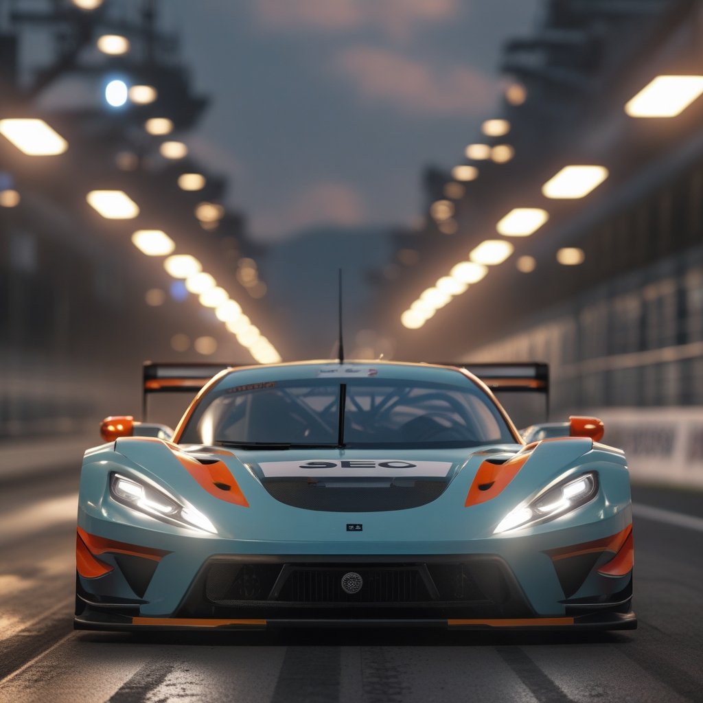 XRP Top-Four Status: A race car with an SEC badge on its hood