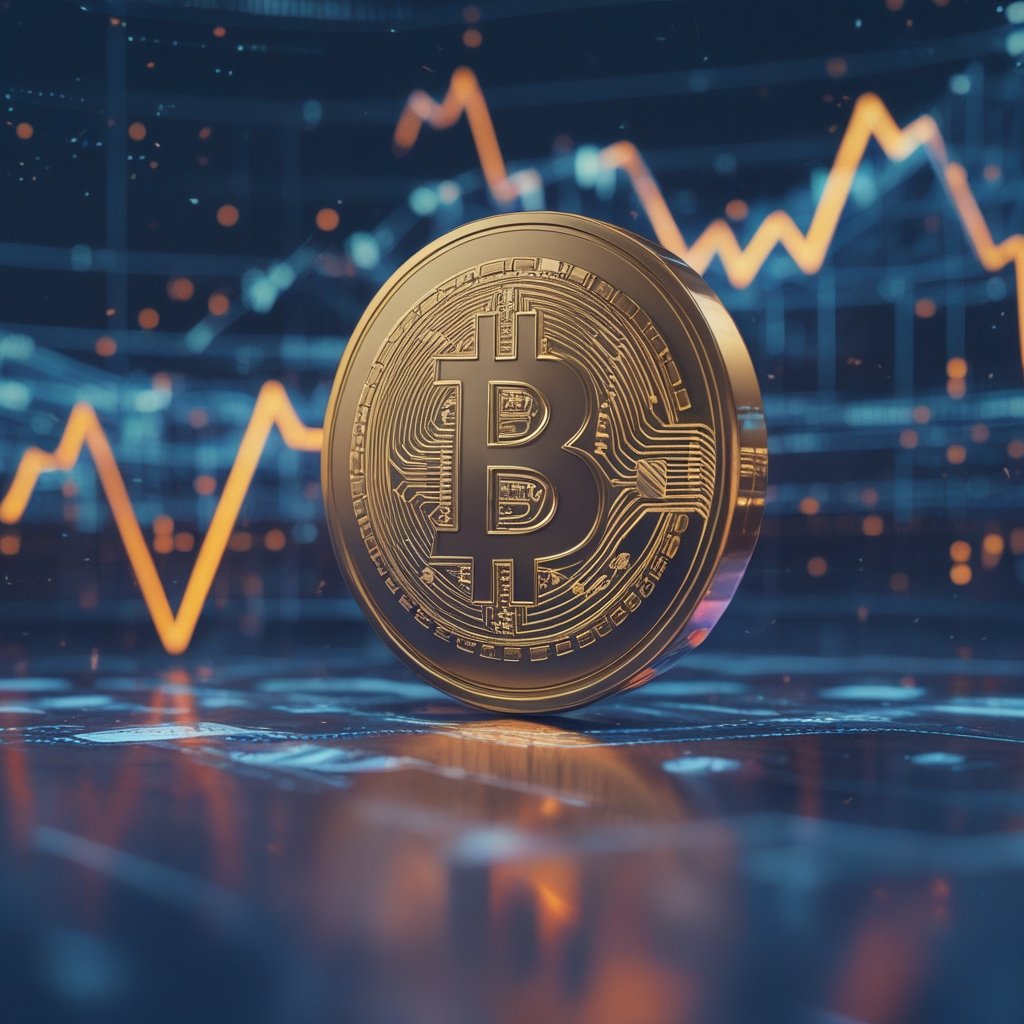 BTC weekly close: A simple chart showing Bitcoin price lines going up and down
