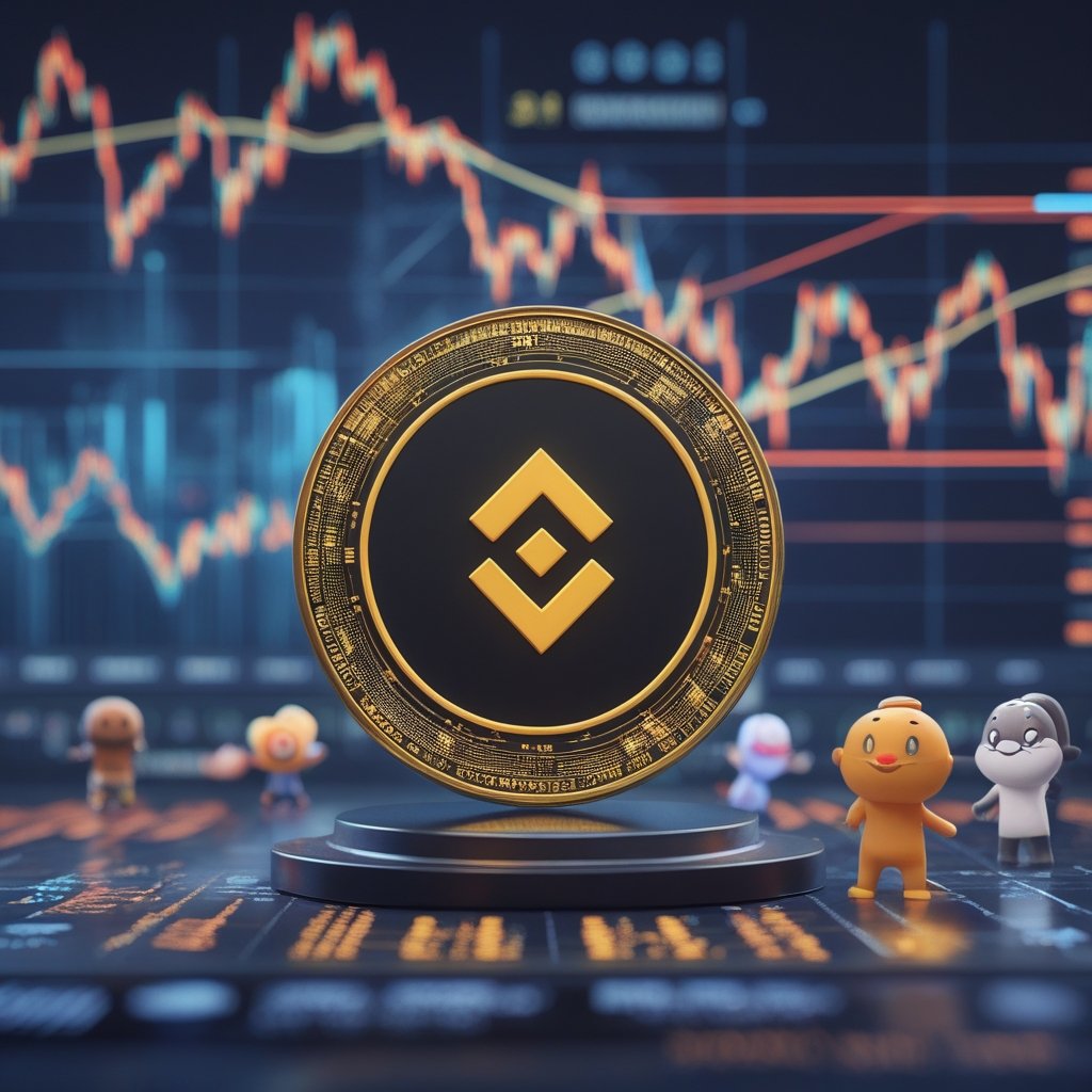Binance Abu Dhabi: Binance Abu Dhabi office with friendly cartoon characters