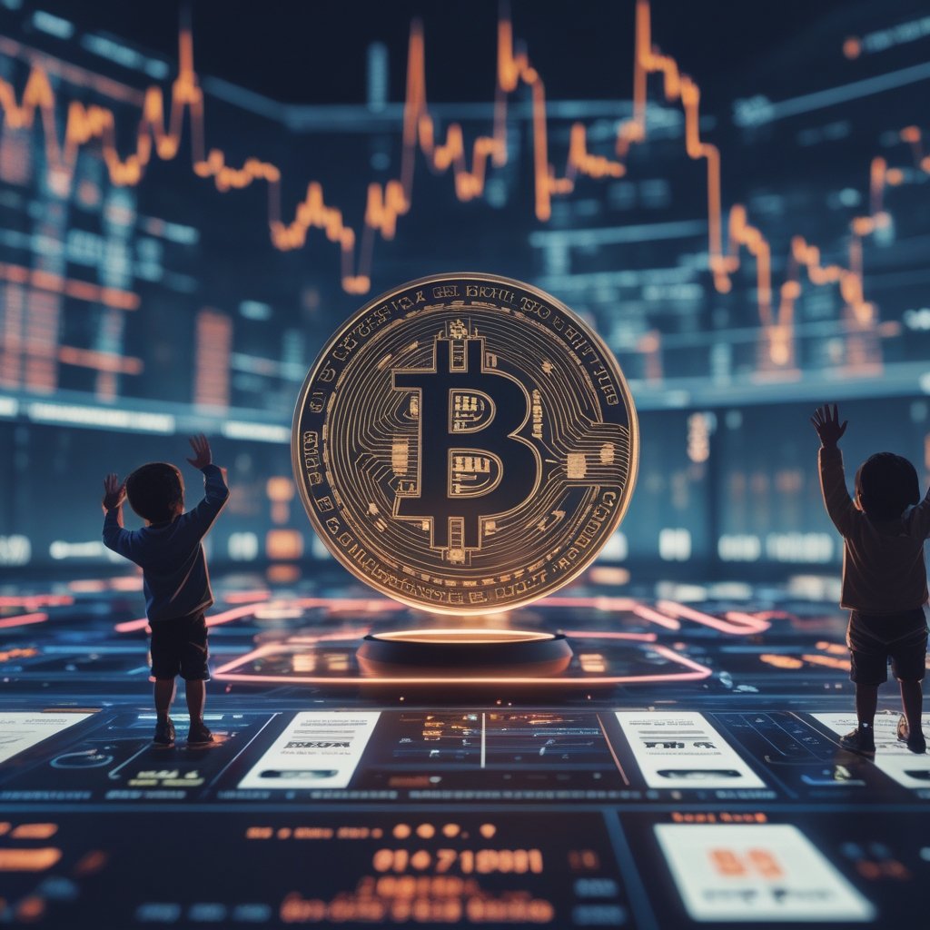 Bitcoin blacklist: A simple drawing of kids raising their hands to vote, showing the idea of making a choice