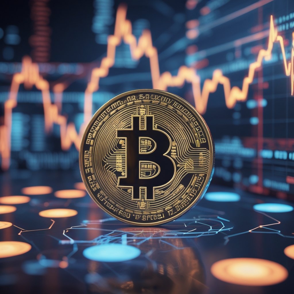 Bitcoin price December 2025: Simple chart showing Bitcoin going up and down with happy and sad faces