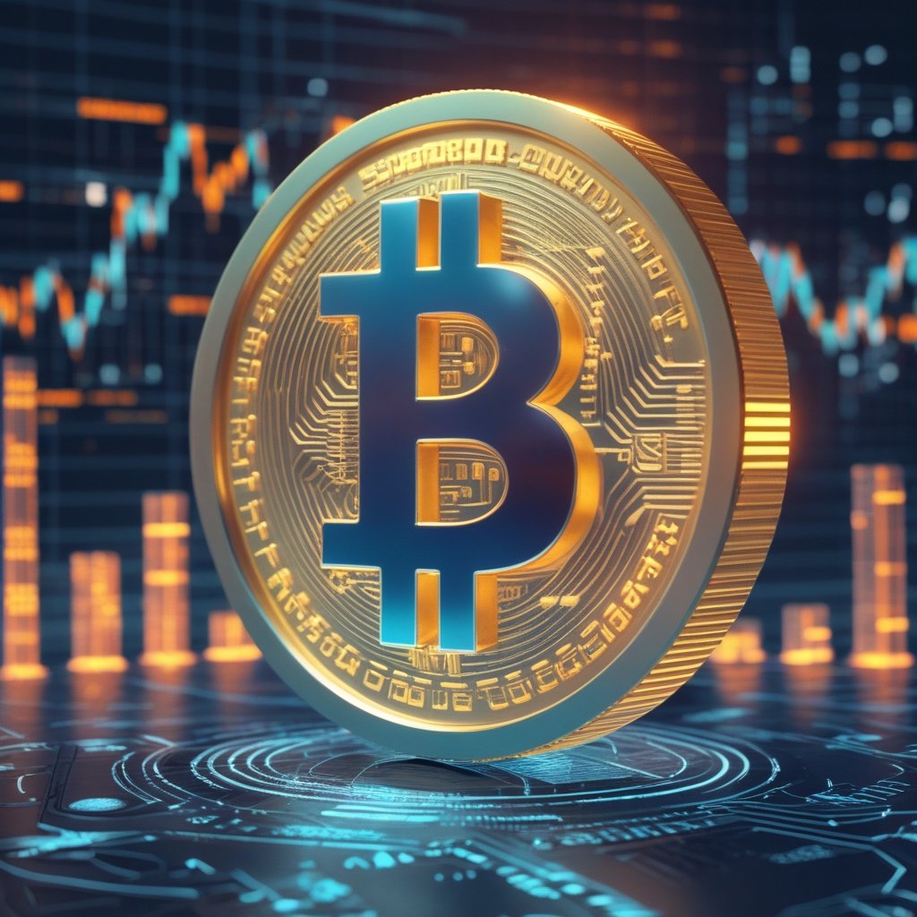 Bitcoin price prediction 2026: A cartoon showing a picture of a house turning into glowing digital blocks