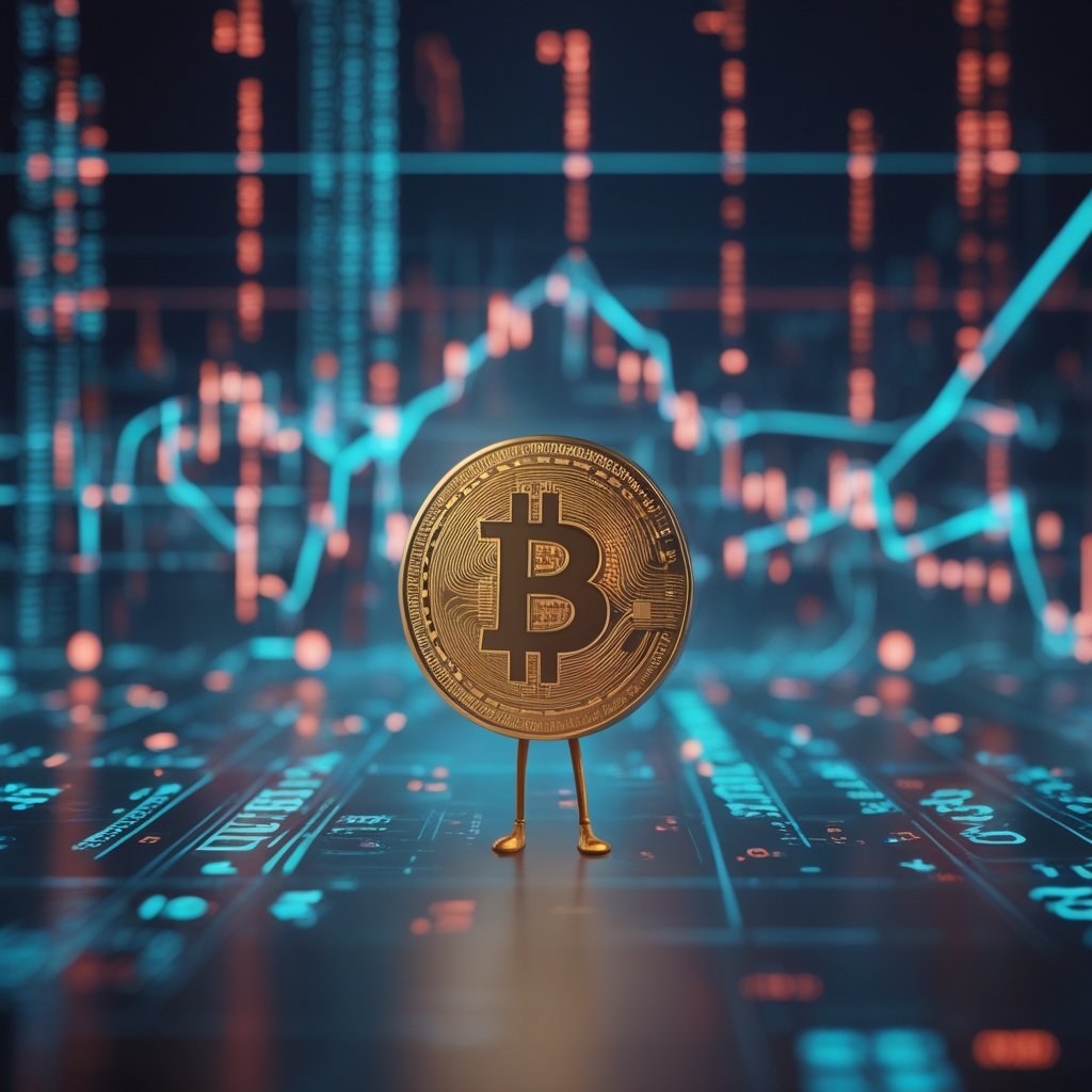 Crypto Daybook Americas: A cartoon Bitcoin looking sad because its price went down