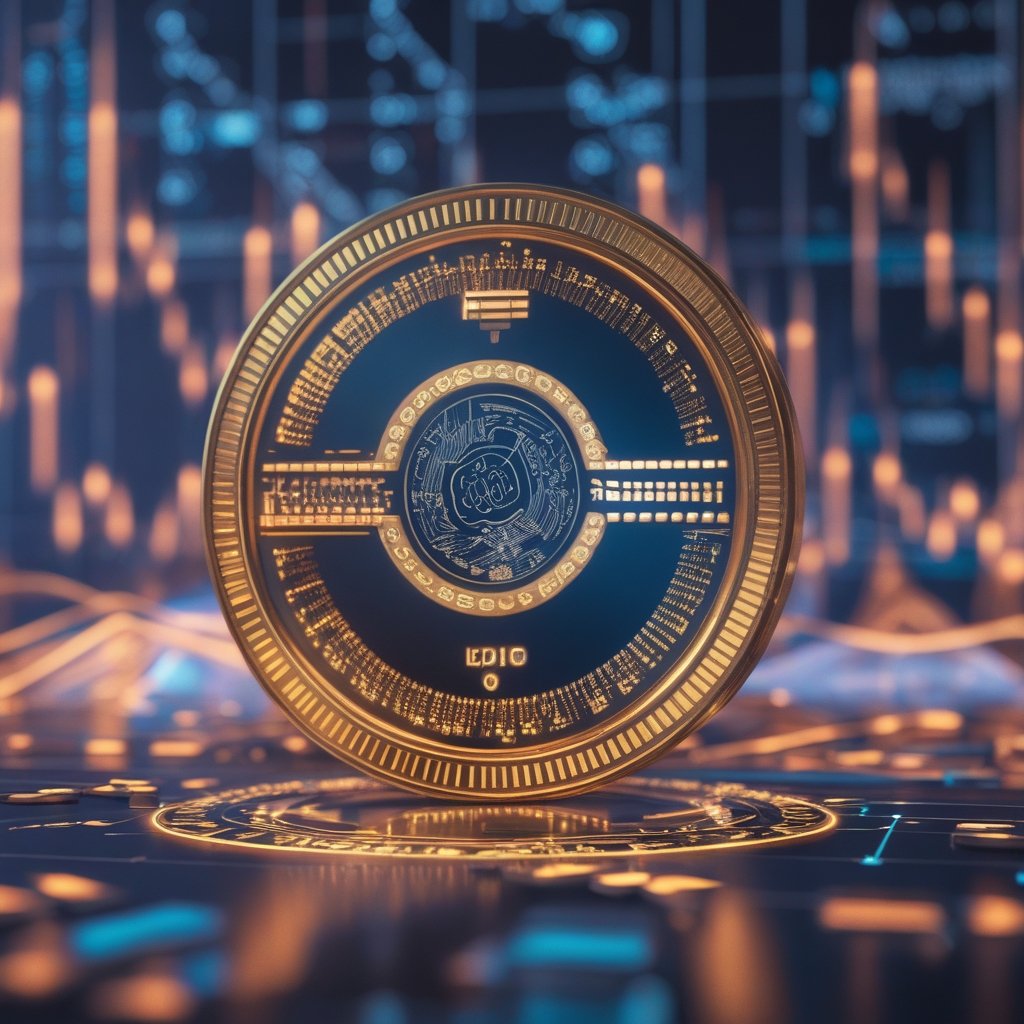 Crypto Daybook Americas: A happy cartoon of digital coins coming back together like friends reuniting