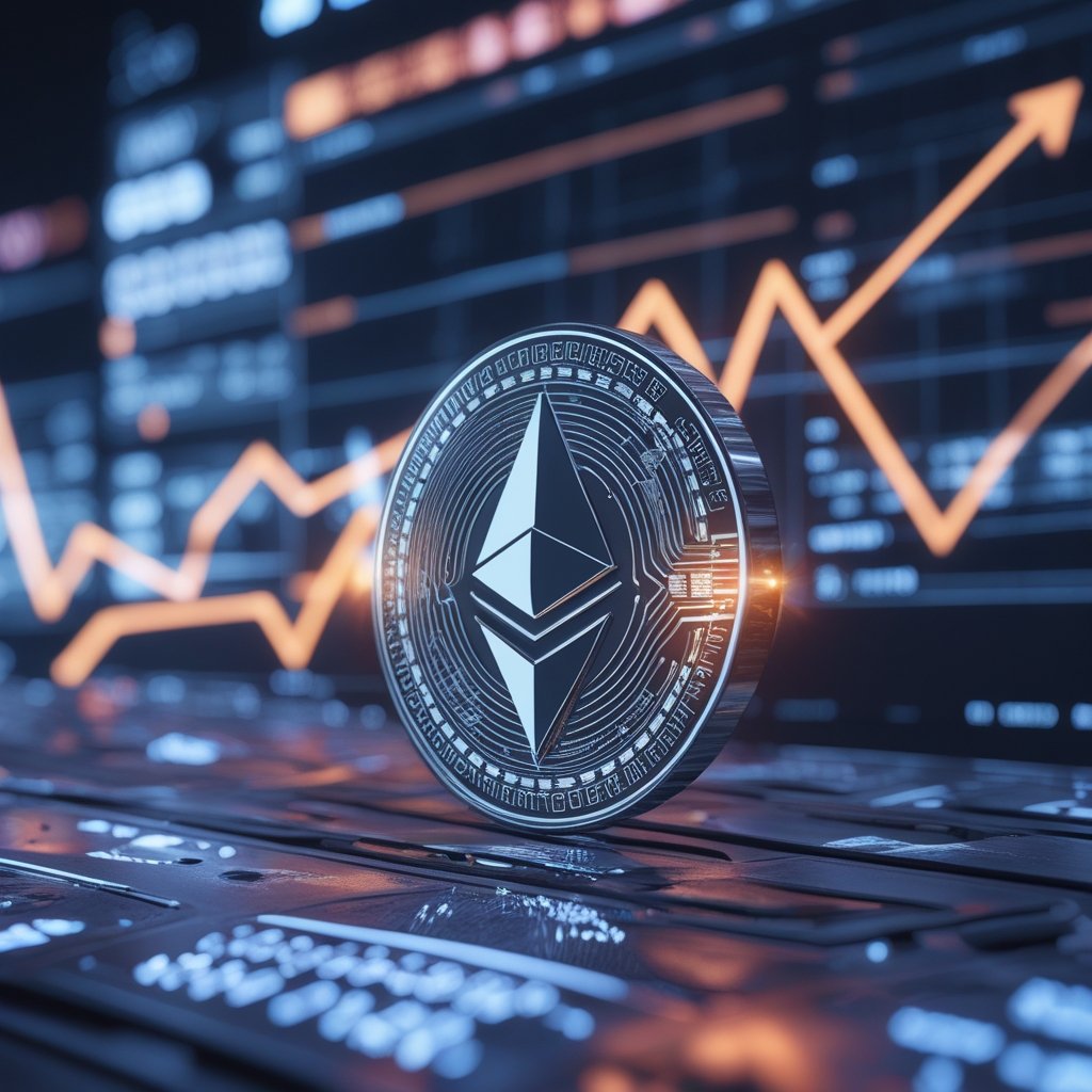 ETHZilla Karus deal: A simple diagram showing a car loan being transformed from a paper document into a digital token, with arrows pointing to a blockchain network