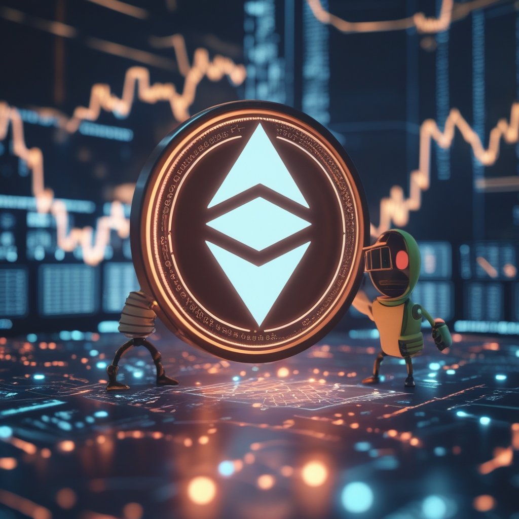 Ethereum institutional buying: A cartoon showing a video game character reaching a new level with different rules