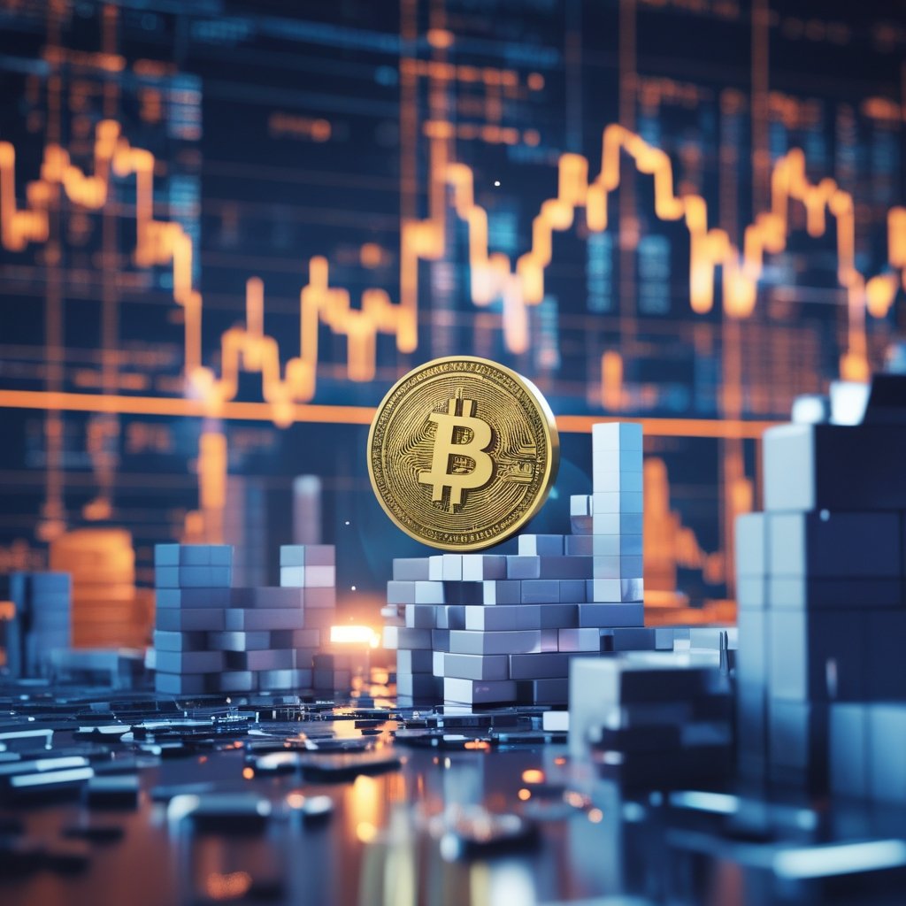 Meme Coins 2025: A picture of a building made of blocks, with some blocks falling down