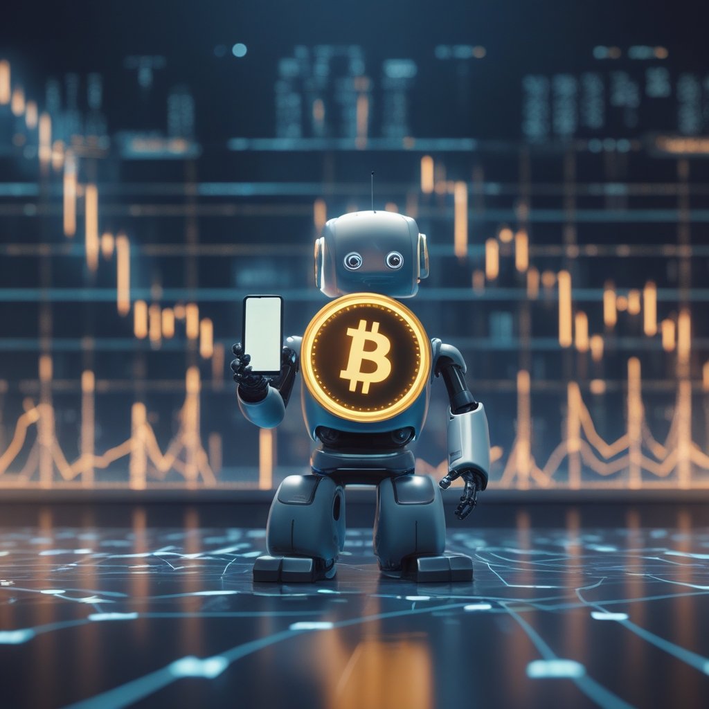 SEI: A friendly robot using a phone with a SEI wallet app