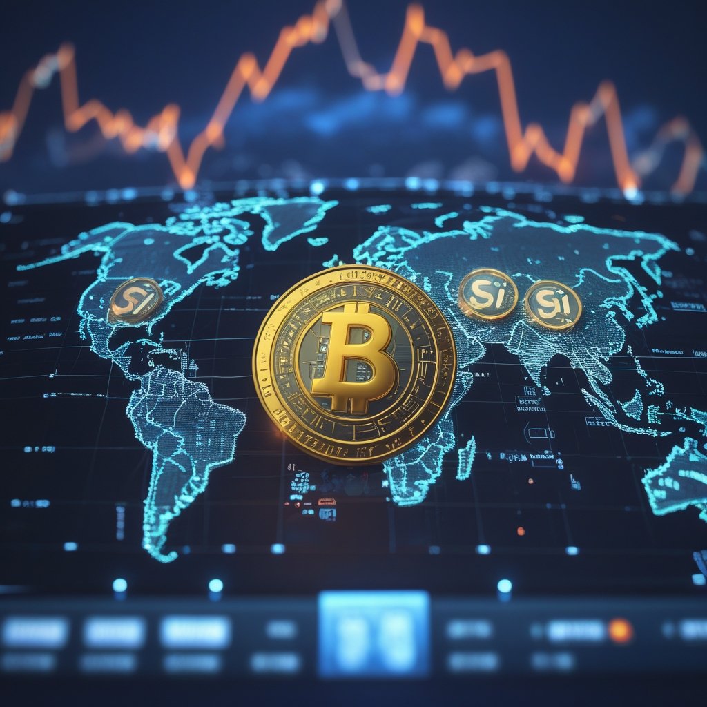 SEI: A world map with Xiaomi phones and SEI logos on different countries