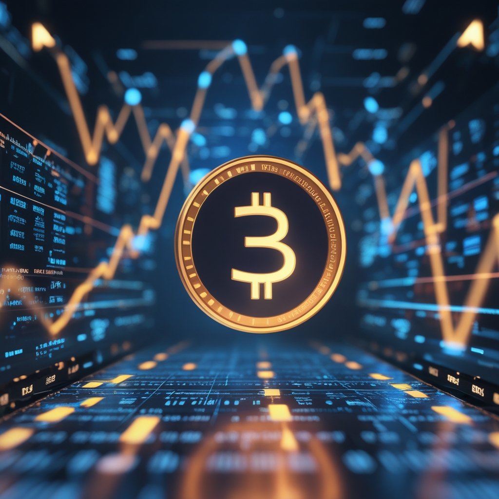 SHIB price prediction: A cartoon chart with happy lines going up, showing SHIB's possible future path