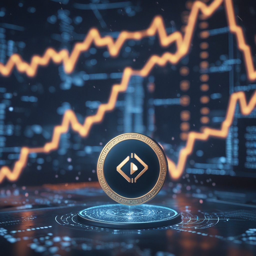 Solana price prediction: A friendly cartoon chart with a bouncing ball hitting a line like a bouncy castle, showing Solana’s price and support zone
