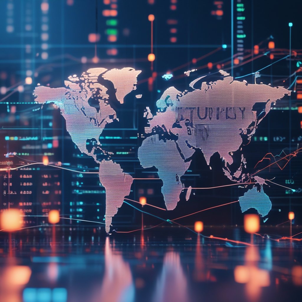 Turkish crypto exchange: Map showing Turkey and UAE/Bahrain with connection lines representing the acquisition