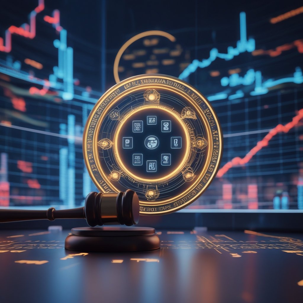 UFO declassification: A cartoon of a judge with a gavel deciding between two groups of people