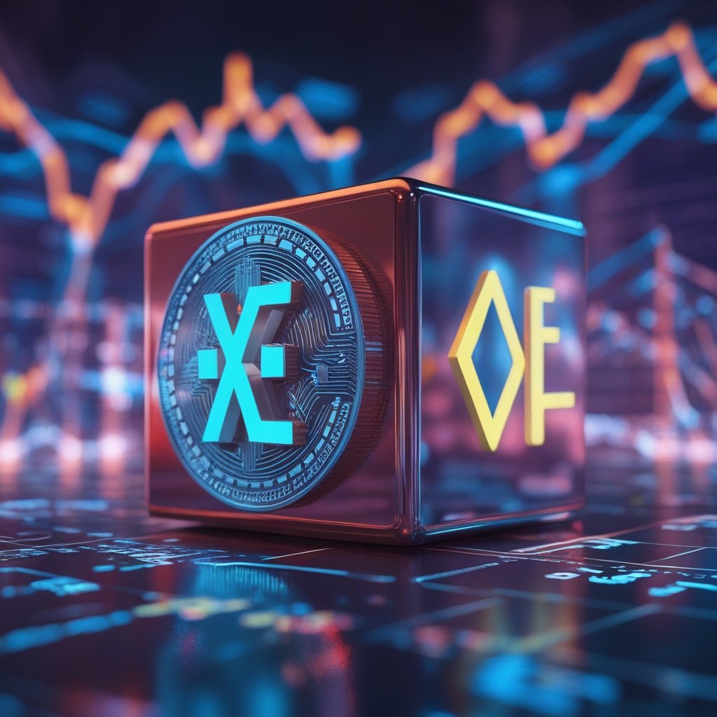 XRP ETF inflows: A colorful picture showing money flowing into a shiny box labeled XRP ETF