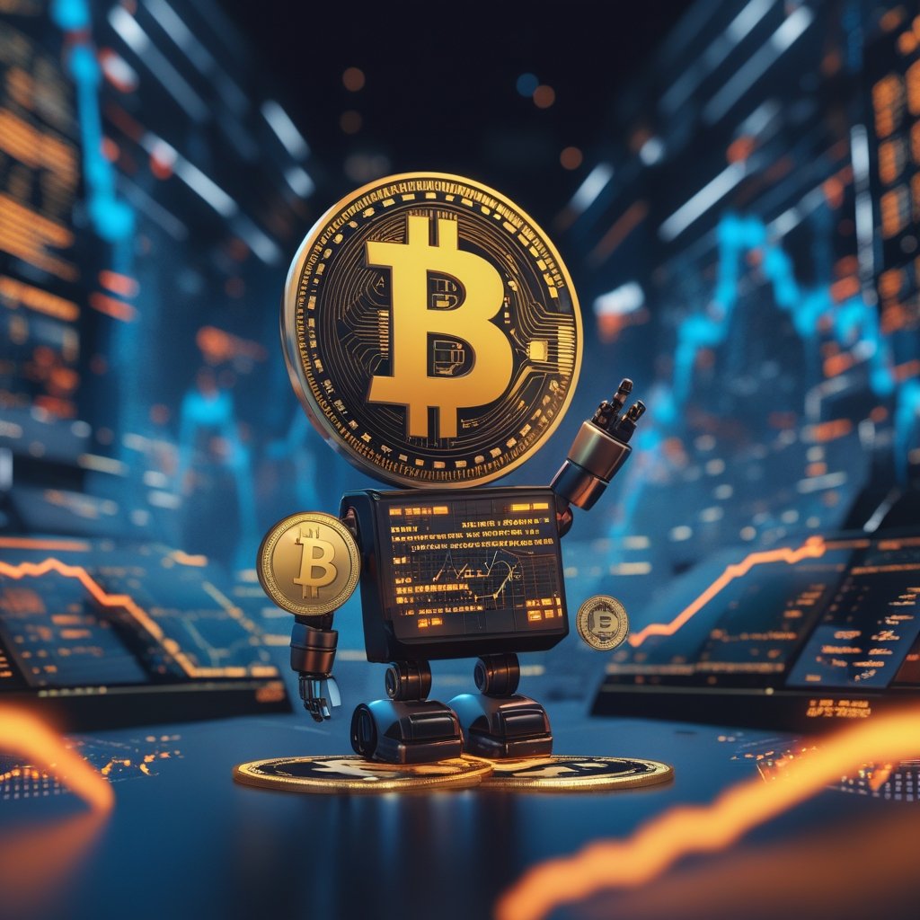 XRP price analysis: A cute robot coin with Bitcoin colors helping other coins