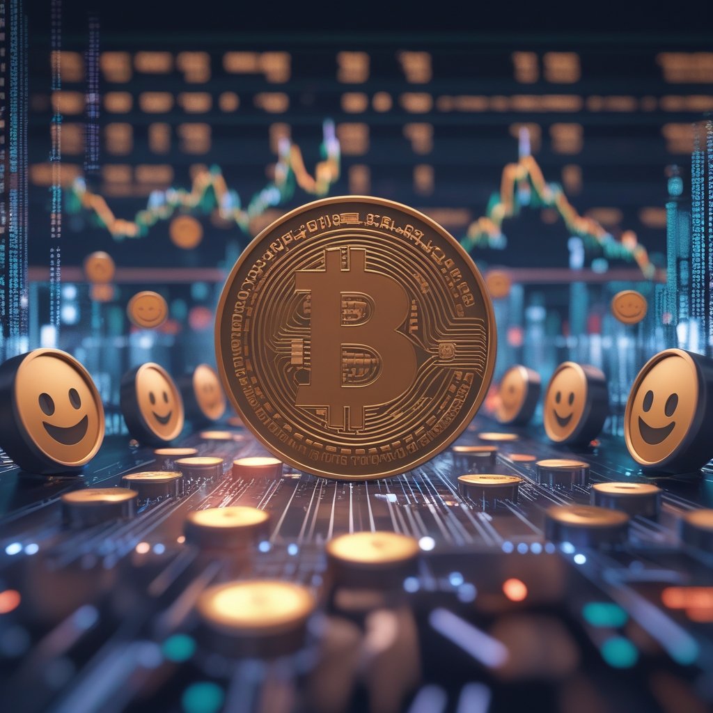 XRP price prediction 2026: A friendly cartoon showing digital coins with smiling faces floating between computers