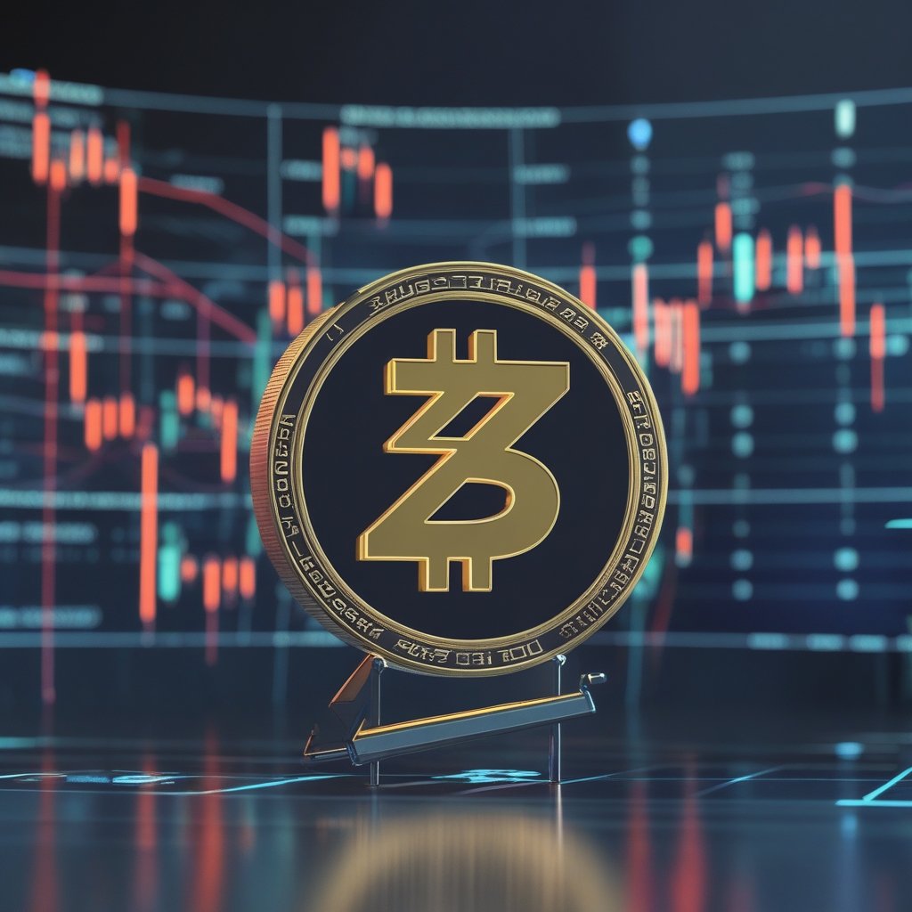 Zcash dynamic fees: A cartoon picture of a happy Zcash coin putting a tiny stamp on a digital envelope