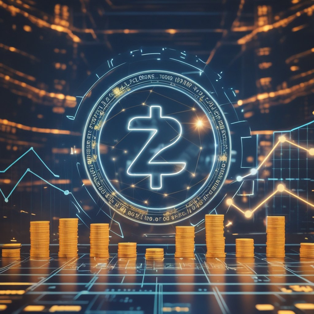 Zcash dynamic fees: A friendly cartoon graph showing ZEC price climbing while other coins stay low