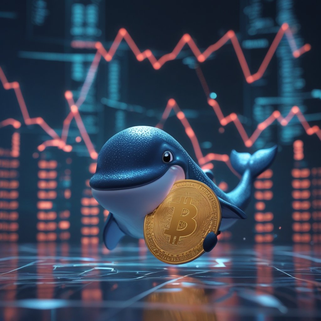 Zcash price forecast: A friendly cartoon whale holding Zcash coins
