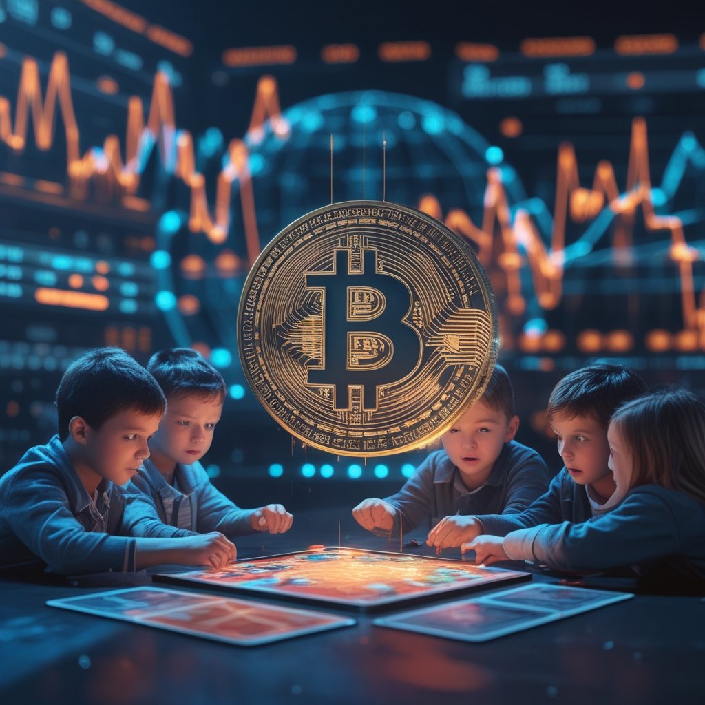 crypto industry feedback: Children playing a board game with confused expressions to illustrate lack of clear rules