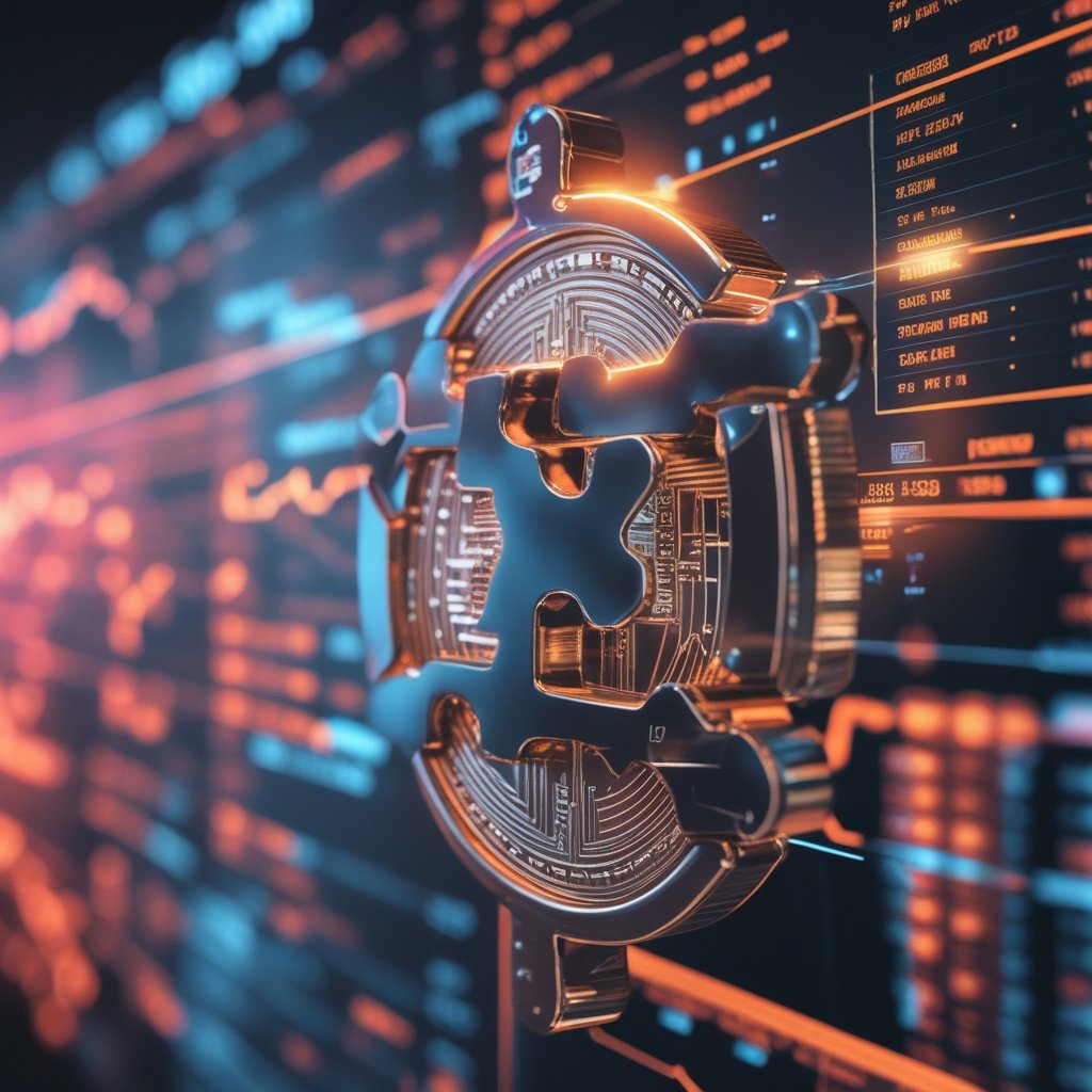 cryptocurrency mergers: An illustration of puzzle pieces fitting together, representing the consolidation of different crypto companies and technologies